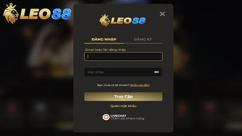 Đăng nhập tài khoản nhà cái Leo88