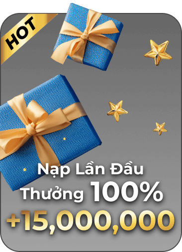 nạp thưởng lần đầu lên đến 100%